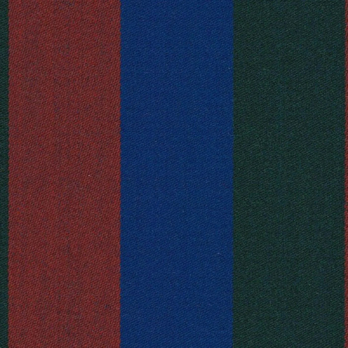 Red, Royal Blue and Green Blazer Stripe Jacketing by Holland & Sherry