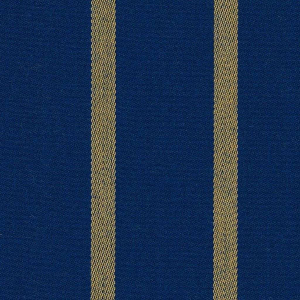 Royal Blue and Yellow Blazer Stripe Jacketing by Holland & Sherry