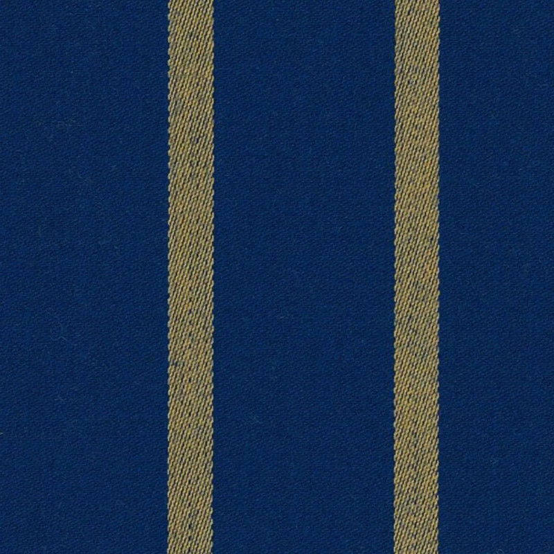 Royal Blue and Yellow Blazer Stripe Jacketing by Holland & Sherry