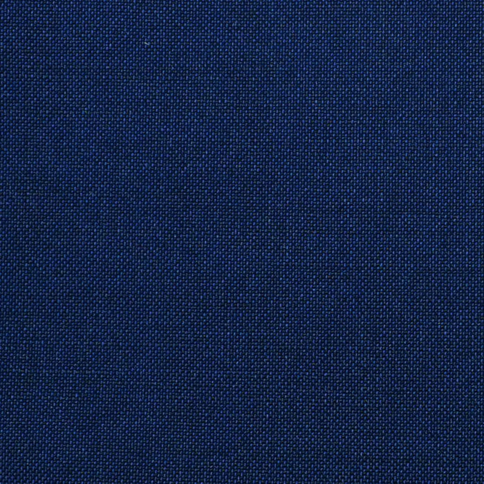 Dark Blue Solid Super 100's Wool & Kid Mohair Suiting By Holland & Sherry