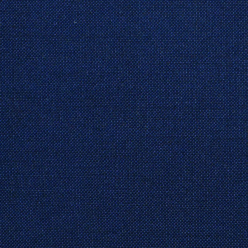 Dark Blue Solid Super 100's Wool & Kid Mohair Suiting By Holland & Sherry