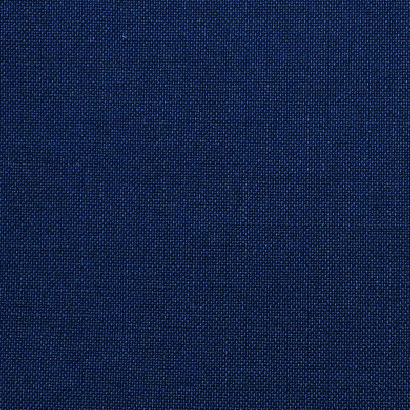 Dark Blue Solid Super 100's Wool & Kid Mohair Suiting By Holland & Sherry