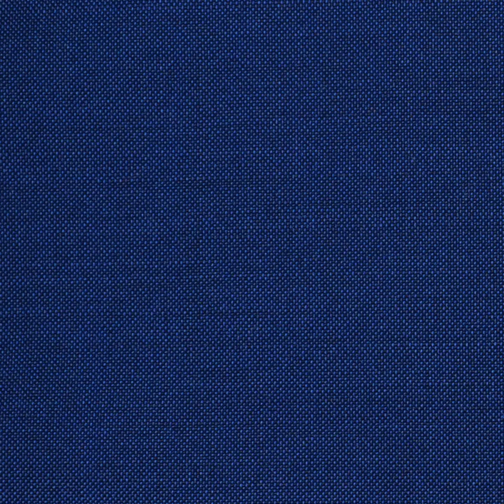 Azure Blue Solid Super 100's Wool & Kid Mohair Suiting By Holland & Sherry