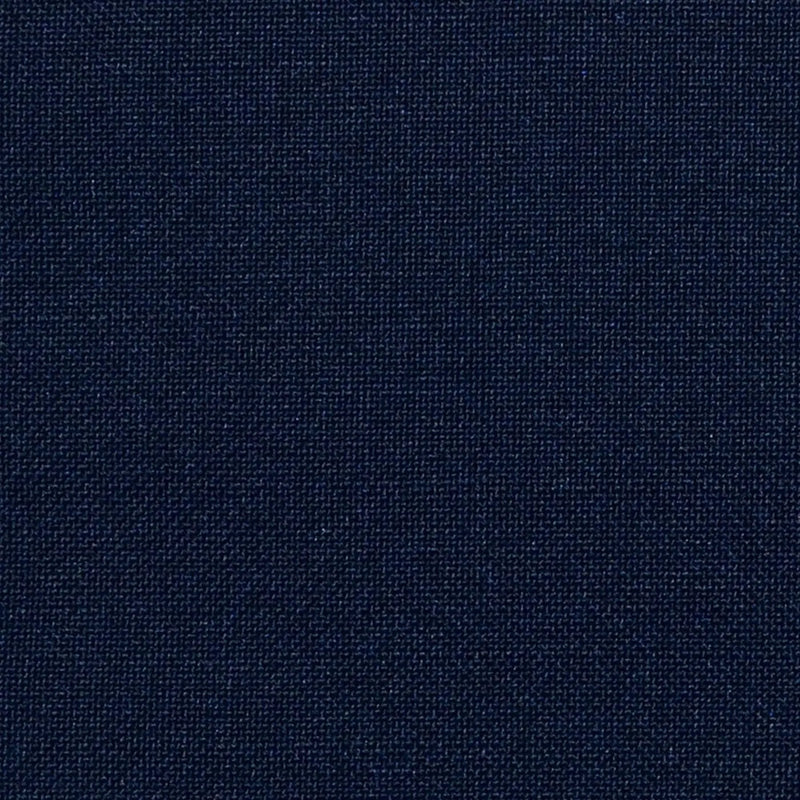 Midnight Blue Solid Super 100's Wool & Kid Mohair Suiting By Holland & Sherry