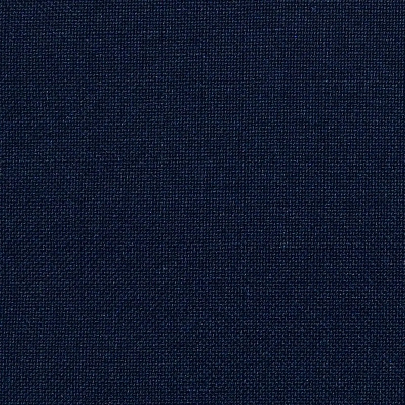 Midnight Blue Solid Super 100's Wool & Kid Mohair Suiting By Holland & Sherry