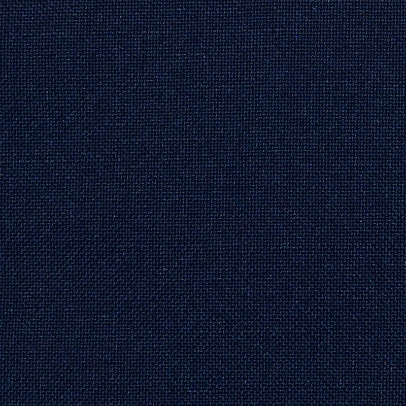 Midnight Blue Solid Super 100's Wool & Kid Mohair Suiting By Holland & Sherry