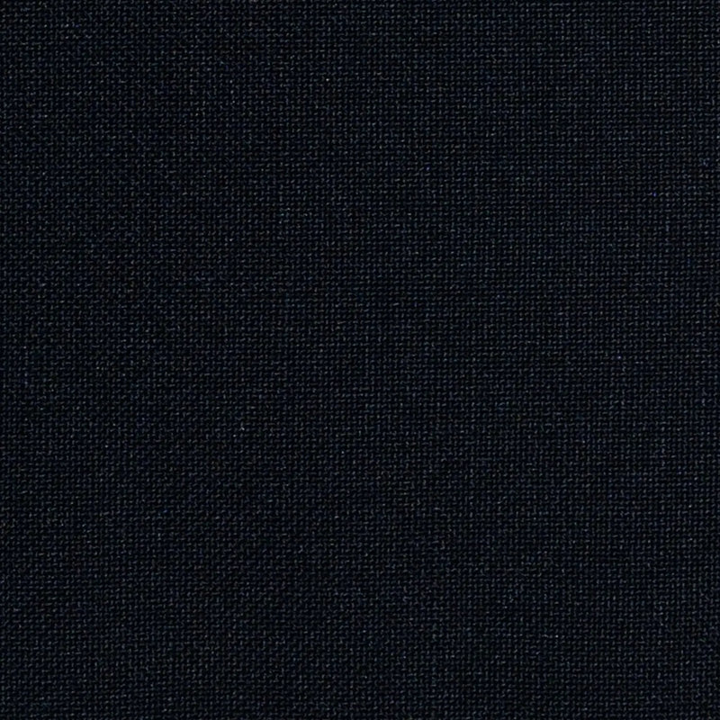 Black Solid Super 100's Wool & Kid Mohair Suiting By Holland & Sherry