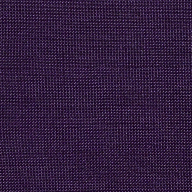 Purple Solid Super 100's Wool & Kid Mohair Suiting By Holland & Sherry