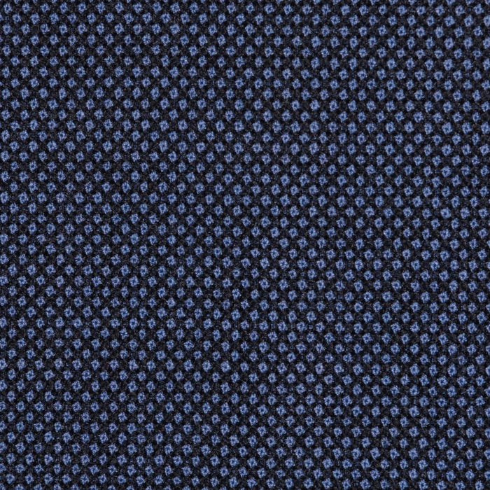 Medium Blue Birdseye Super 100's All Wool Suiting By Holland & Sherry