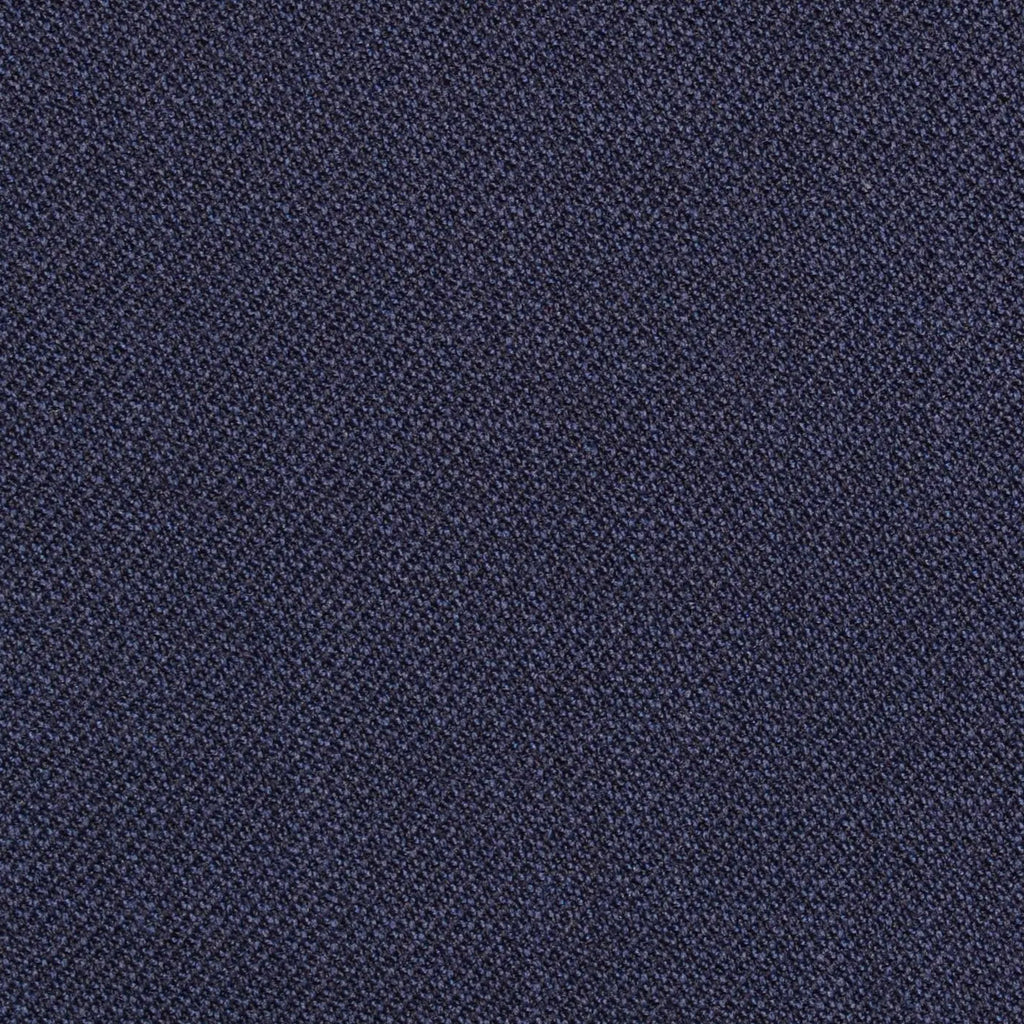 Navy Blue Pick & Pick Super 100's All Wool Suiting By Holland & Sherry