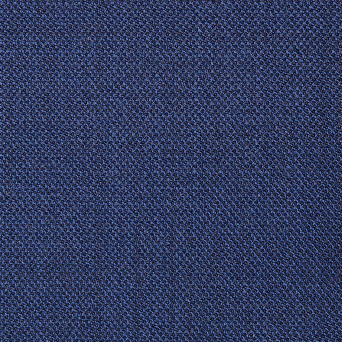 Bright Navy Blue Pick & Pick Super 100's All Wool Suiting By Holland & Sherry