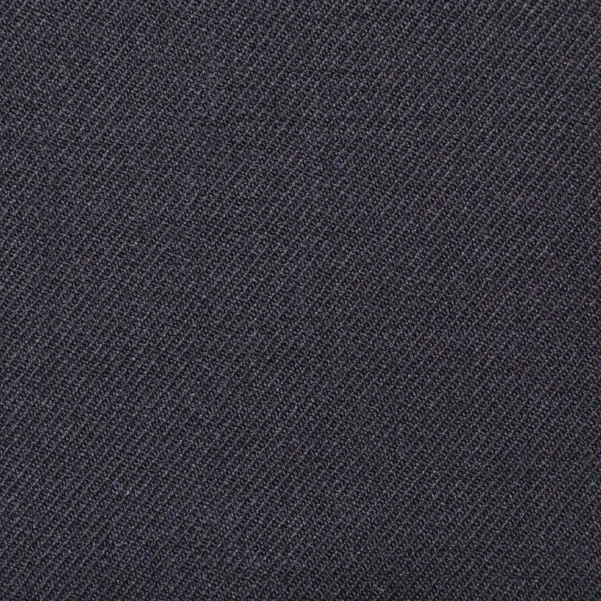 Black Plain Twill Super 100's All Wool Suiting By Holland & Sherry