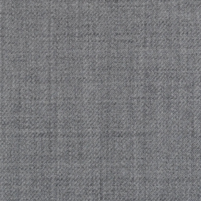 Light Grey Plain Twill Super 100's All Wool Suiting By Holland & Sherry