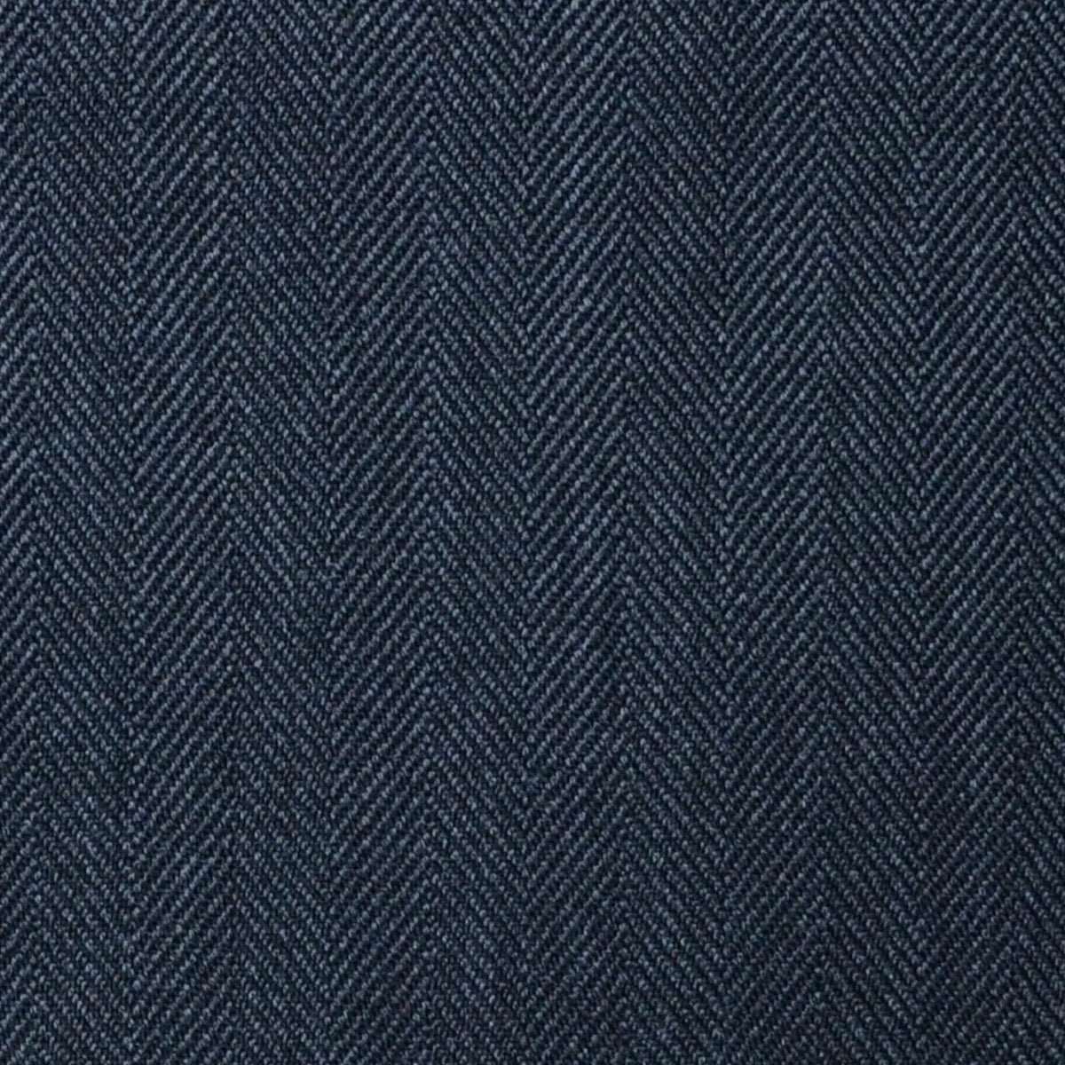 Dark Grey Herringbone Super 100's All Wool Suiting By Holland & Sherry