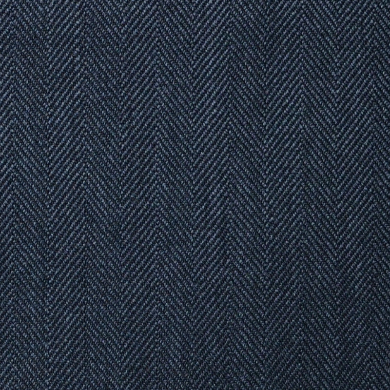 Dark Grey Herringbone Super 100's All Wool Suiting By Holland & Sherry