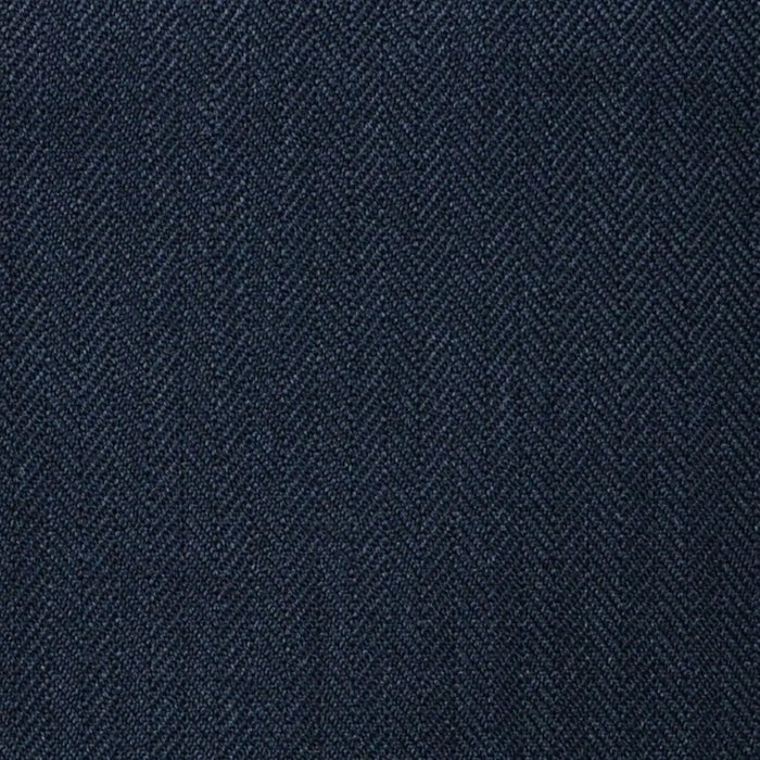 Charcoal Narrow Herringbone Super 100's All Wool Suiting By Holland & Sherry