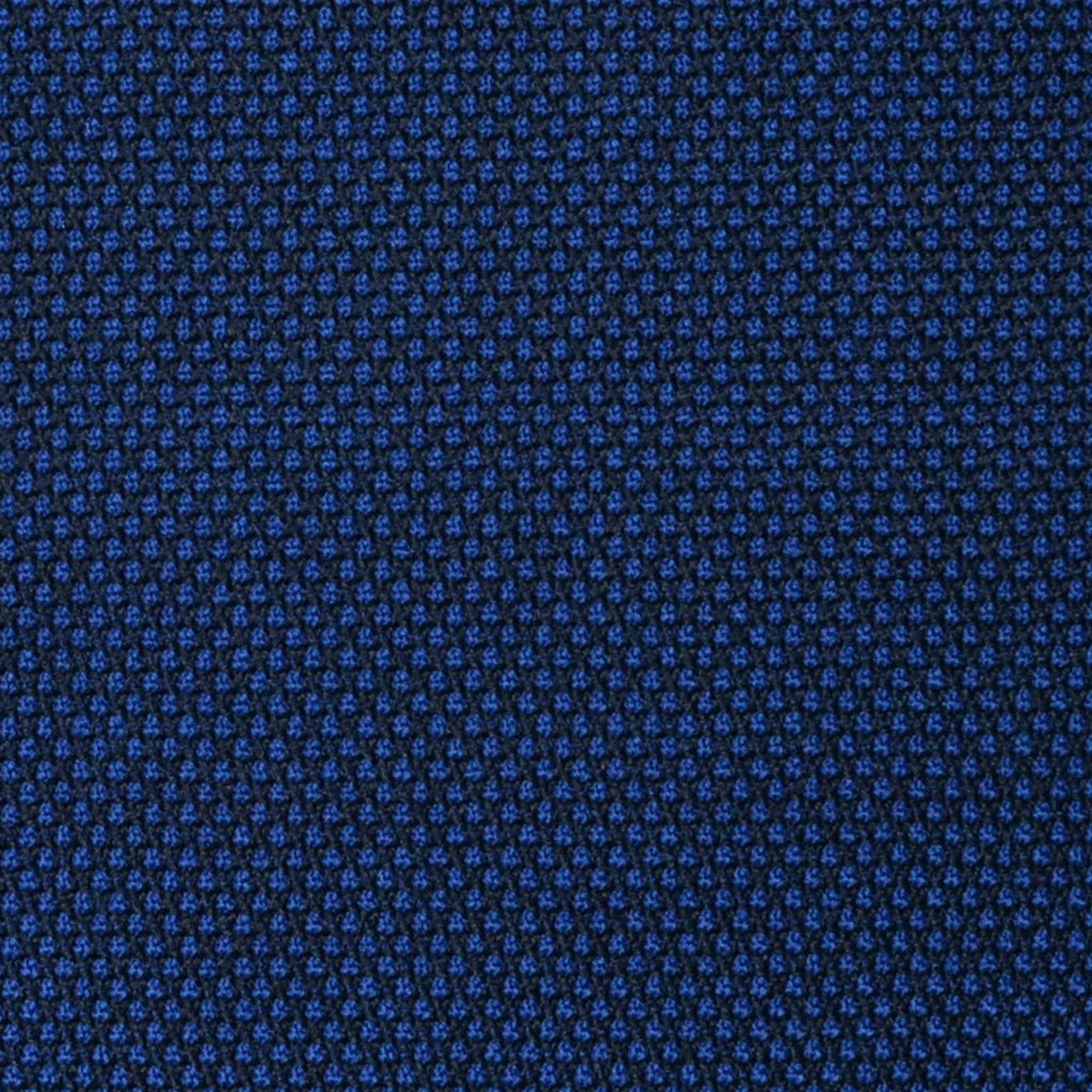 Bright Navy Blue Birdseye Super 100's All Wool Suiting By Holland & Sherry