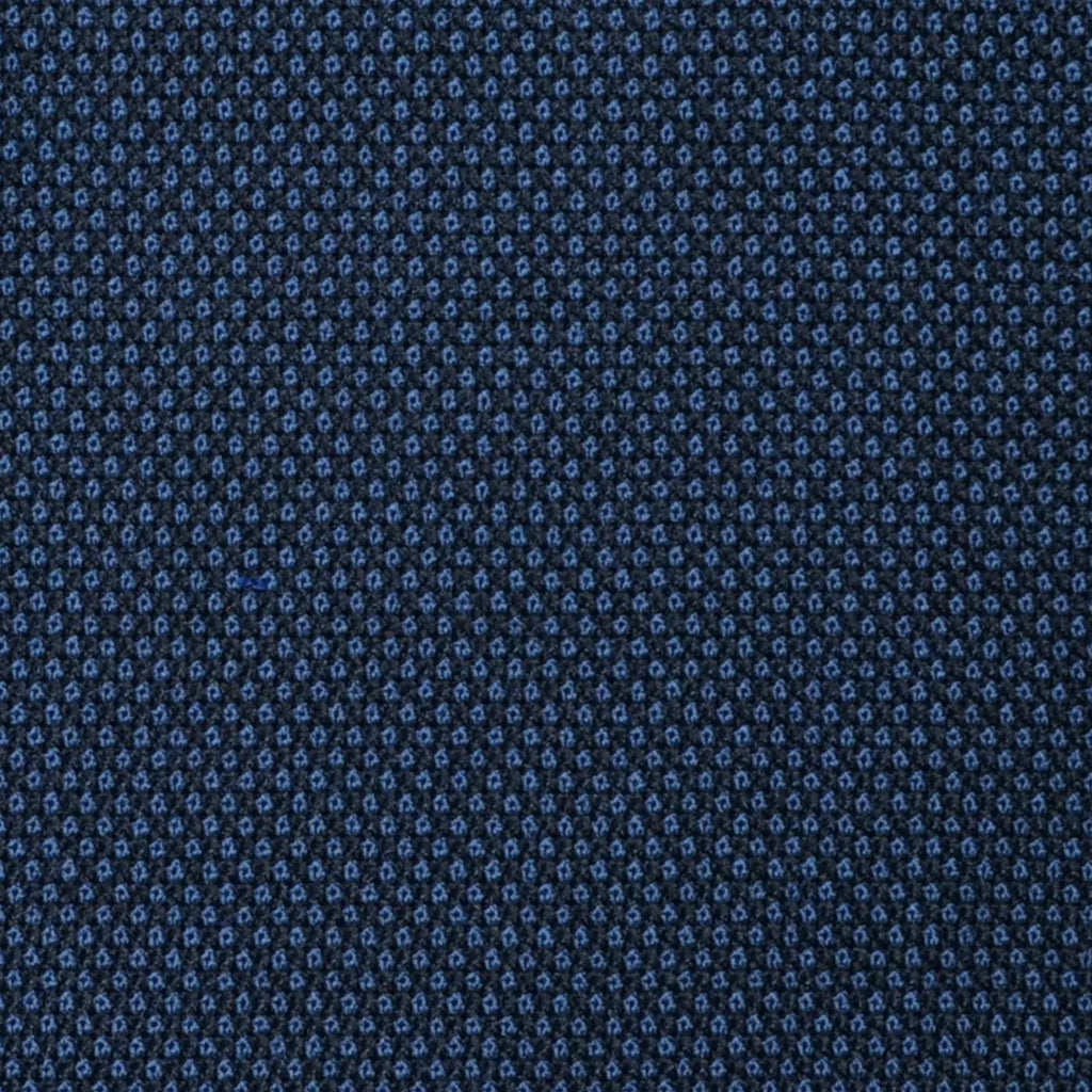 Navy Blue Birdseye Super 100's All Wool Suiting By Holland & Sherry