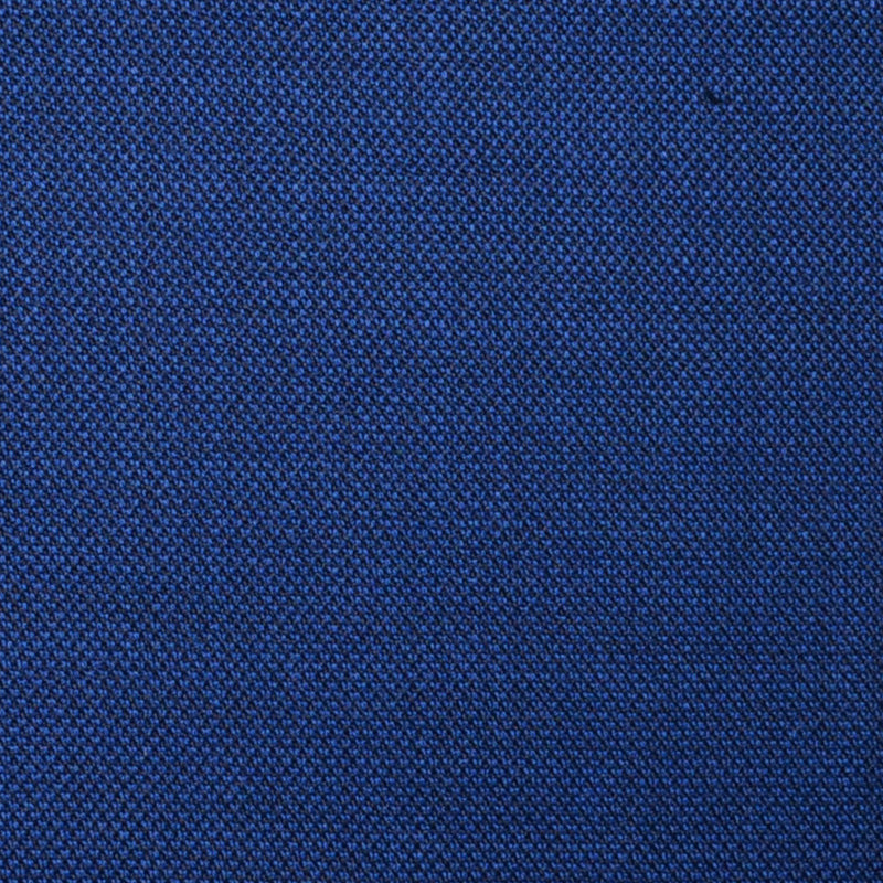 Bright Navy Blue Sharkskin Super 100's All Wool Suiting By Holland & Sherry