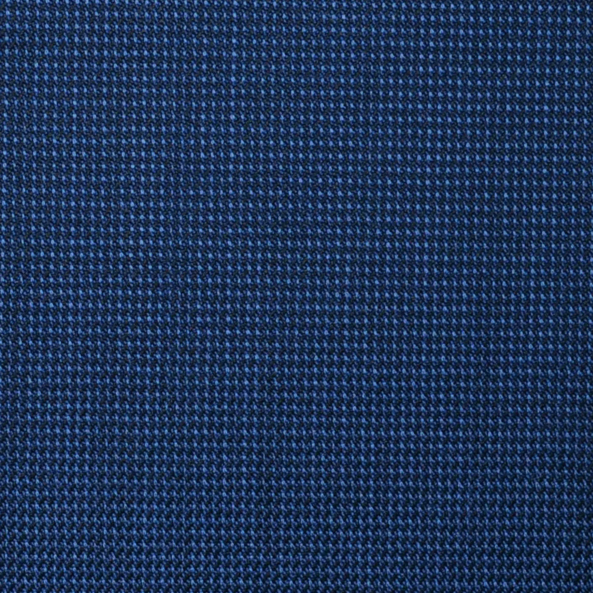 Medium Blue Nailhead Super 100's All Wool Suiting By Holland & Sherry