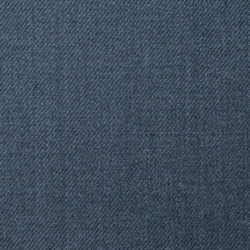 School Grey Plain Twill Super 100's All Wool Suiting By Holland & Sherry