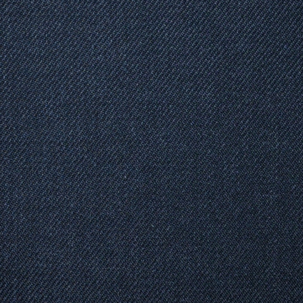 Dark Grey Plain Twill Super 100's All Wool Suiting By Holland & Sherry