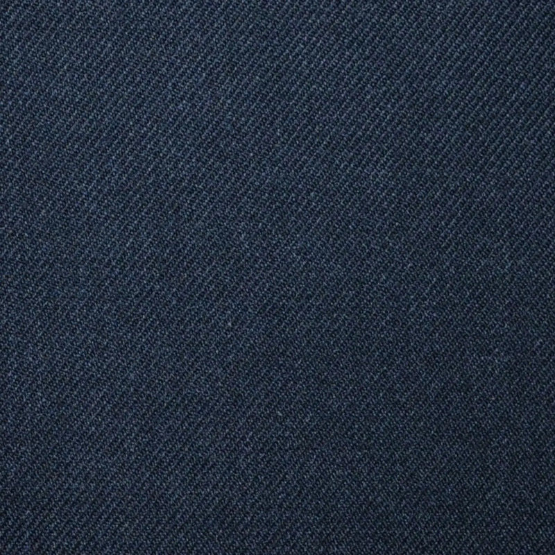 Dark Grey Plain Twill Super 100's All Wool Suiting By Holland & Sherry