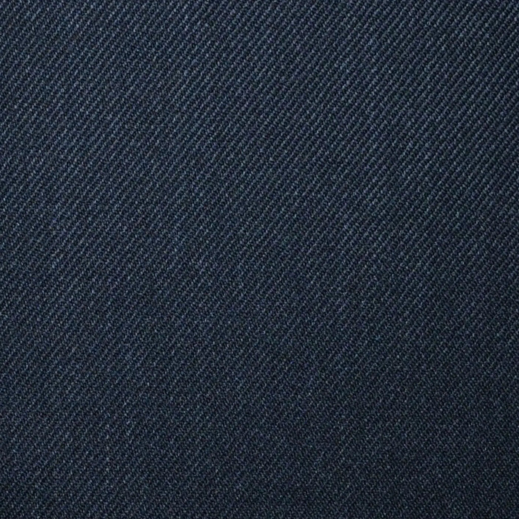 Charcoal Plain Twill Super 100's All Wool Suiting By Holland & Sherry