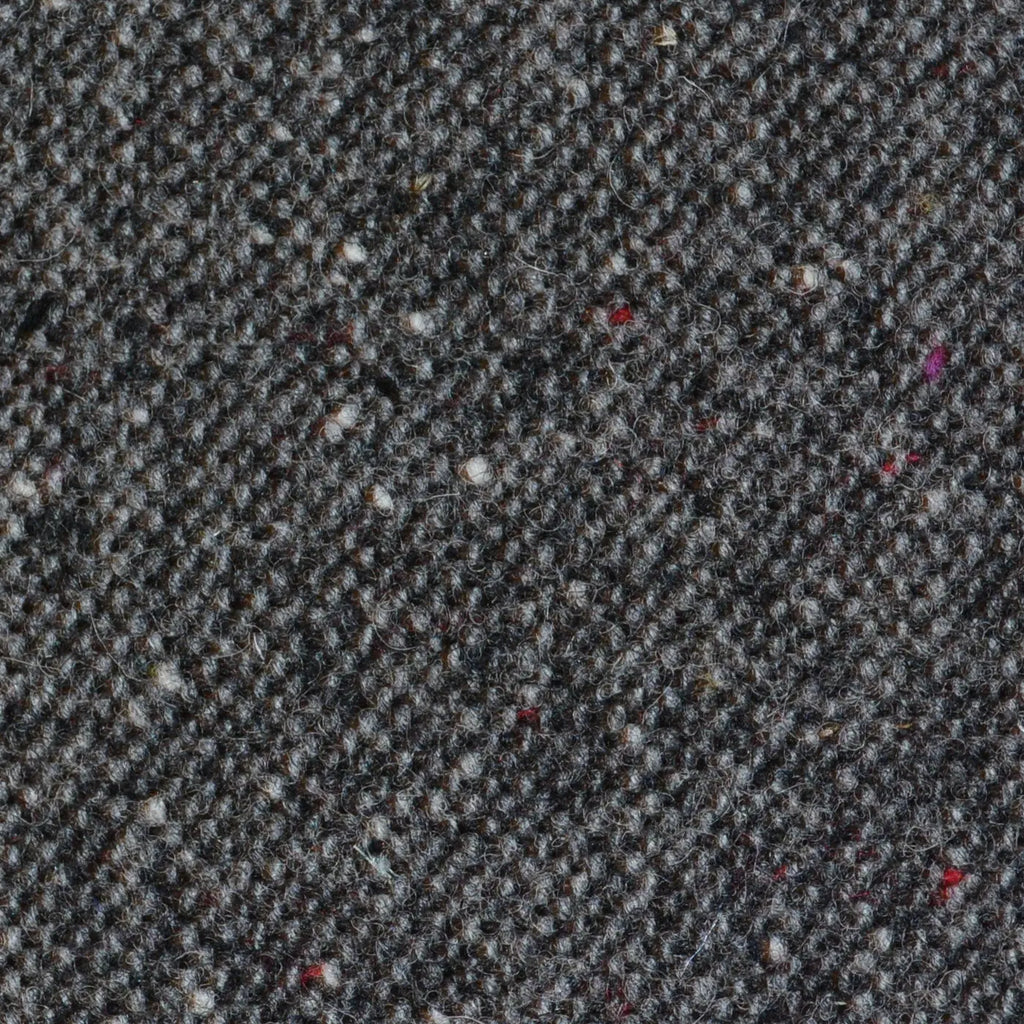 Medium Grey All Wool Irish Donegal Tweed