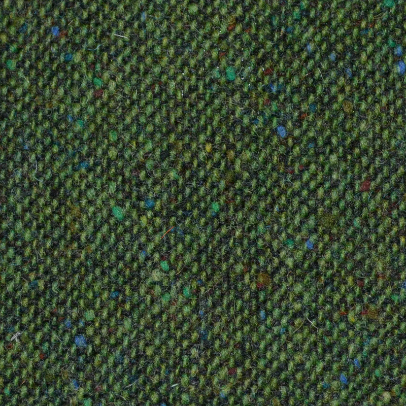 Bright Green All Wool Irish Donegal Tweed