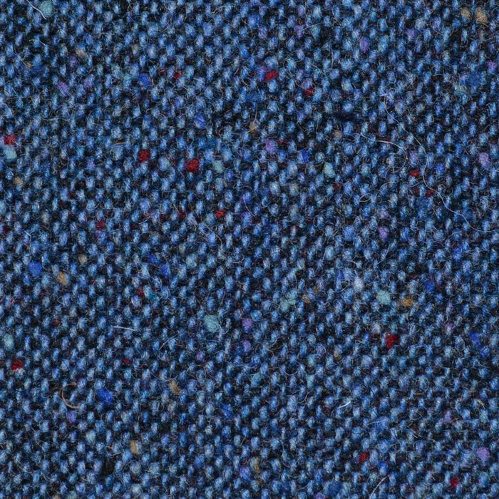 Medium Blue All Wool Irish Donegal Tweed