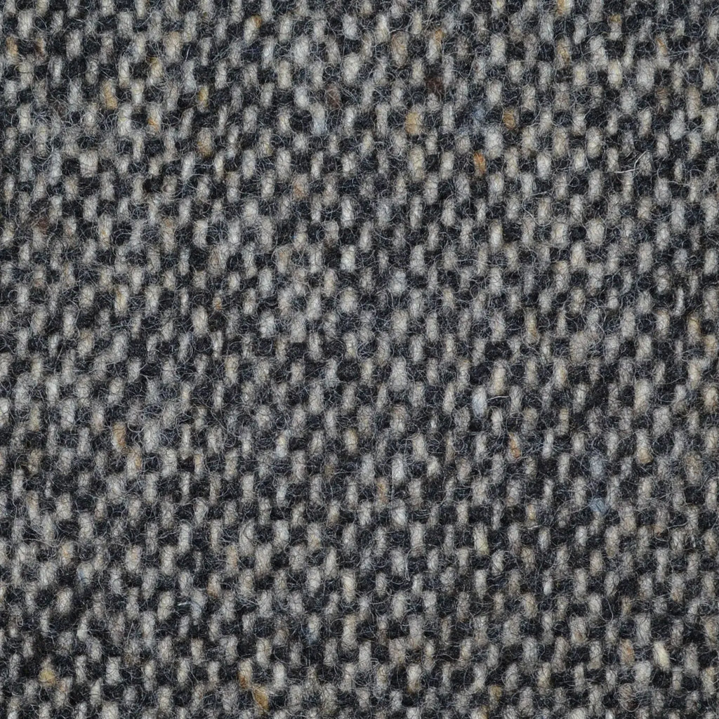 Grey/Brown and Dark Brown All Wool Irish Donegal Tweed Coating