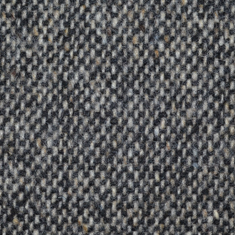 Grey/Brown and Dark Brown All Wool Irish Donegal Tweed Coating