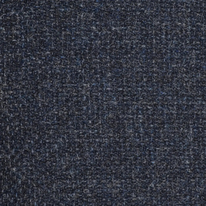 Medium Blue/Grey and Dark Blue Basket Weave Tweed - 2.00 Metres