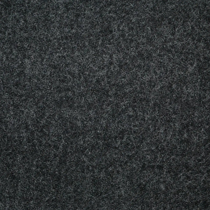 Charcoal Grey All Wool Tweed Coating