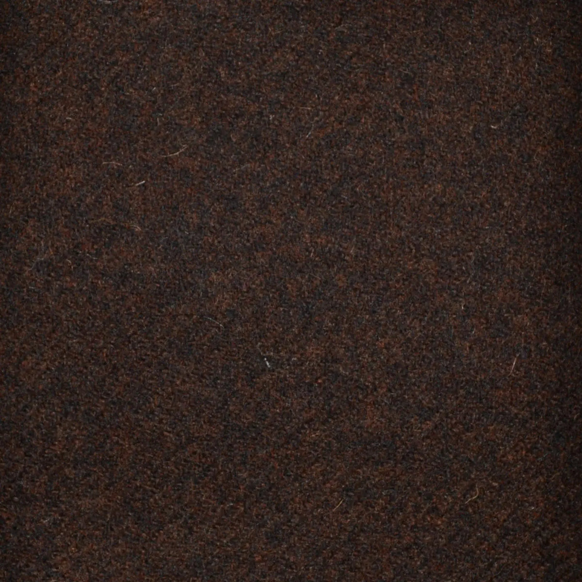 Chocolate Brown All Wool Tweed Coating