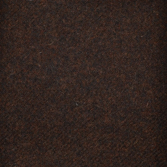 Chocolate Brown All Wool Tweed Coating