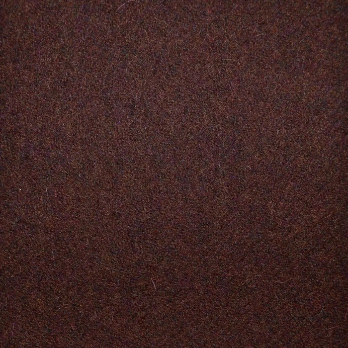 Damson All Wool Tweed Coating