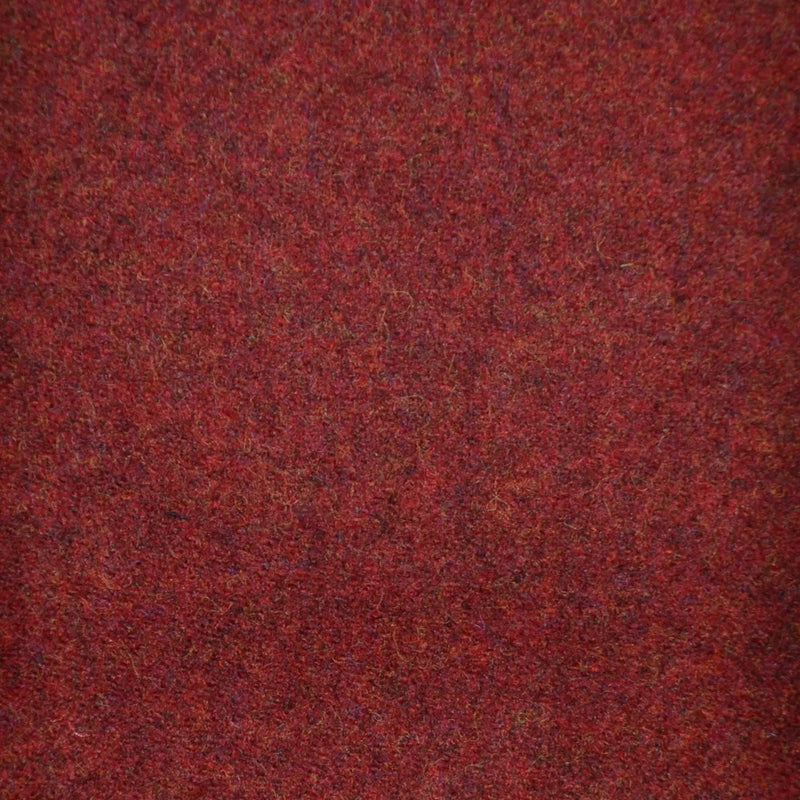 Crimson All Wool Tweed Coating