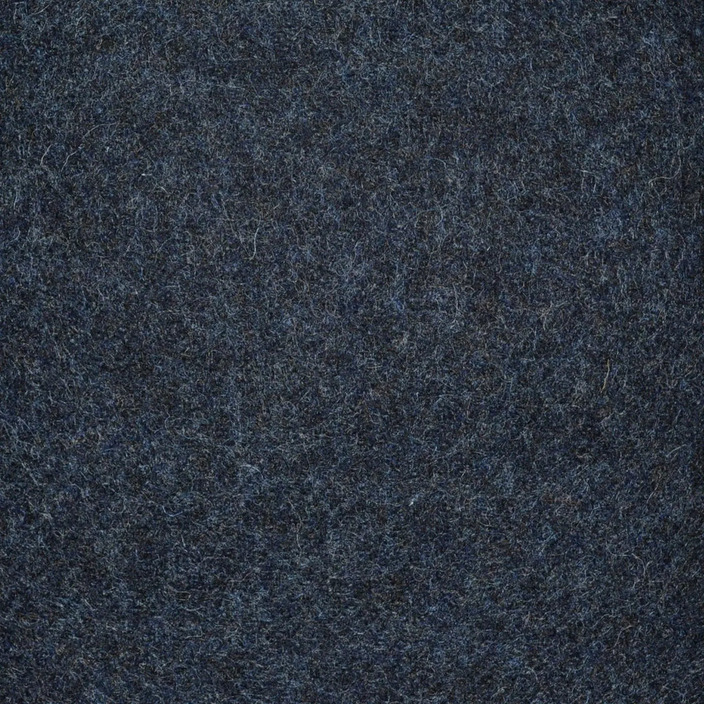 Cobalt Blue All Wool Tweed Coating