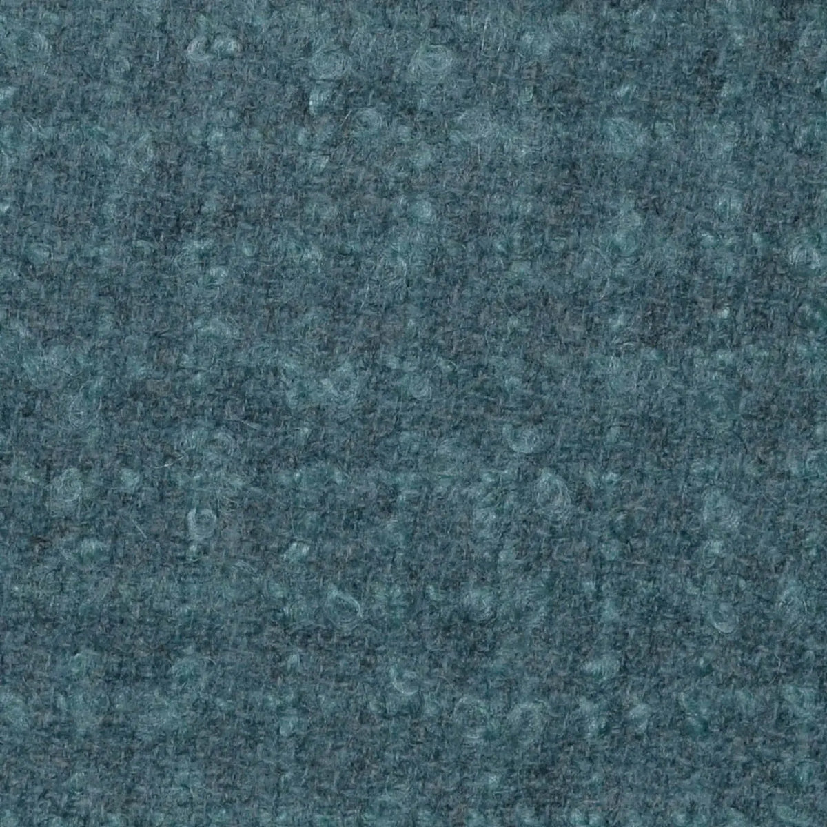 Light Blue & Grey Muted Check Wool & Mohair Boucle Jacketing