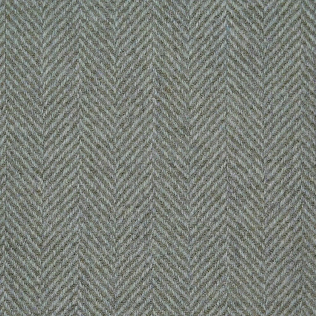 Beige and Sage All Wool Herringbone Coating