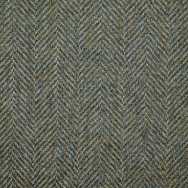 Sage and Olive All Wool Herringbone Coating