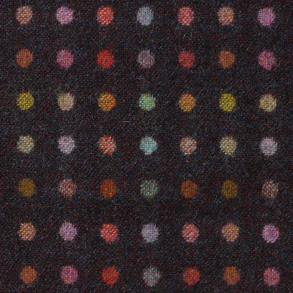 Brown/Burgundy Multi-Colour Spot Coating