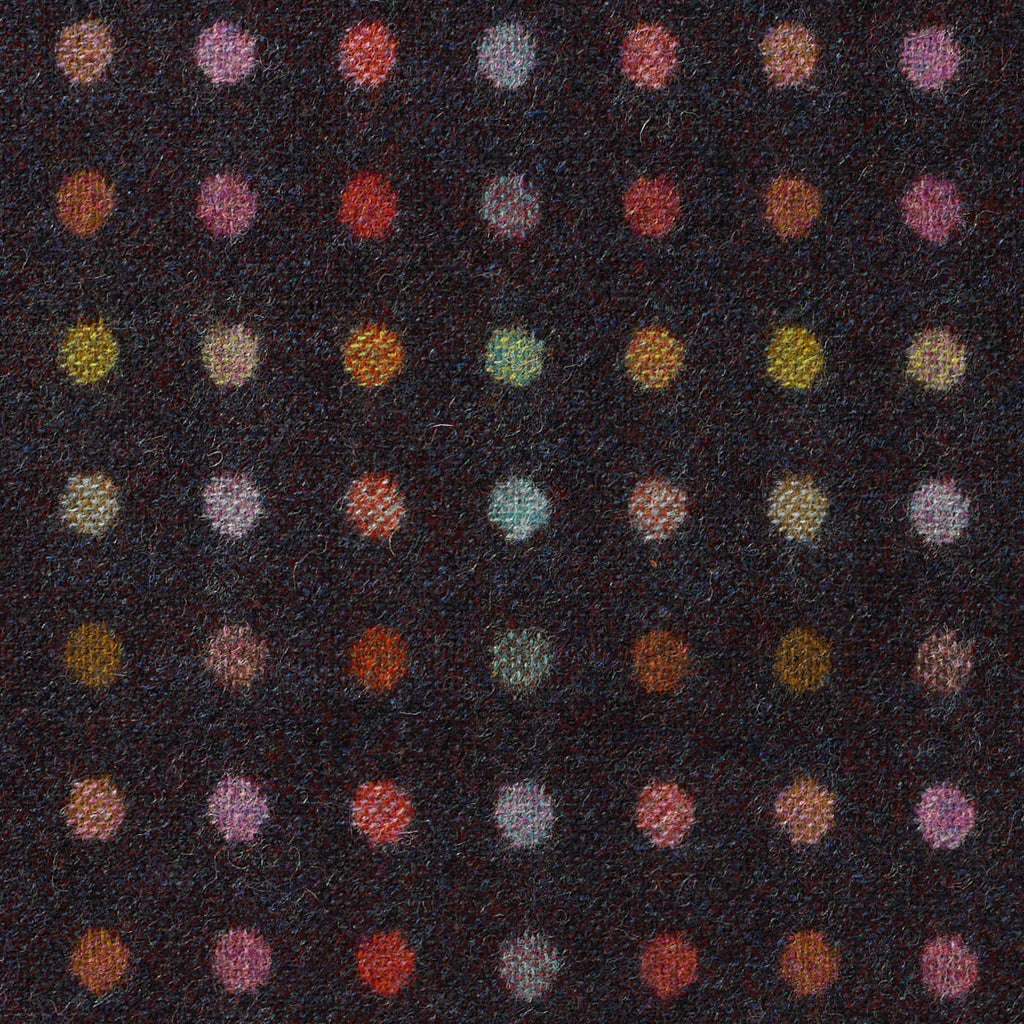 Brown/Burgundy Multi-Colour Spot Coating
