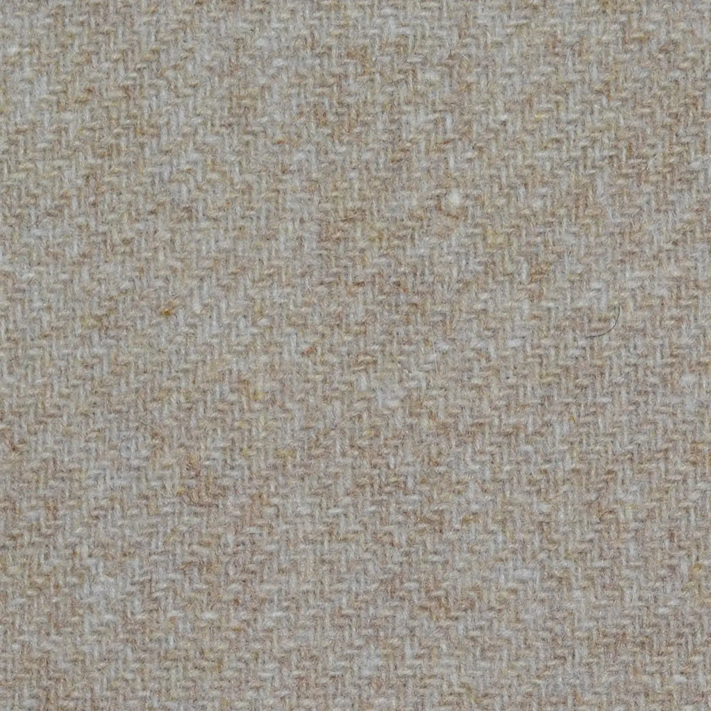 Beige Marl Lambswool Tweed