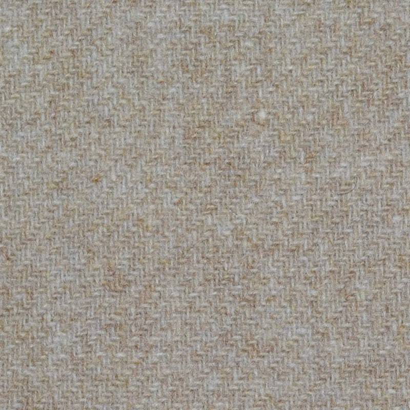 Beige Marl Lambswool Tweed