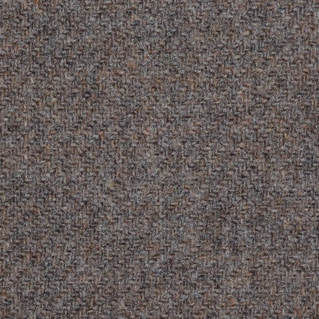 Brown Marl Lambswool Tweed