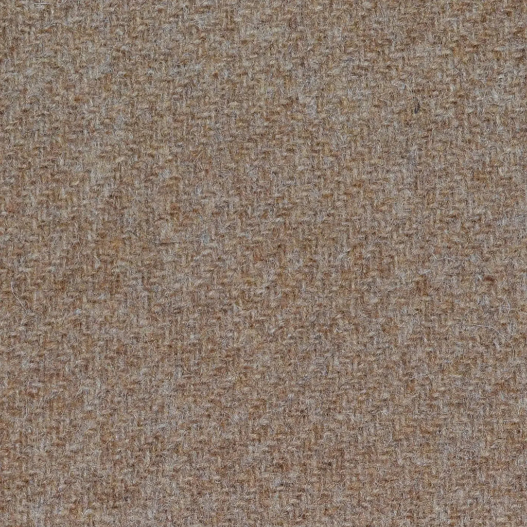 Light Brown Marl Lambswool Tweed