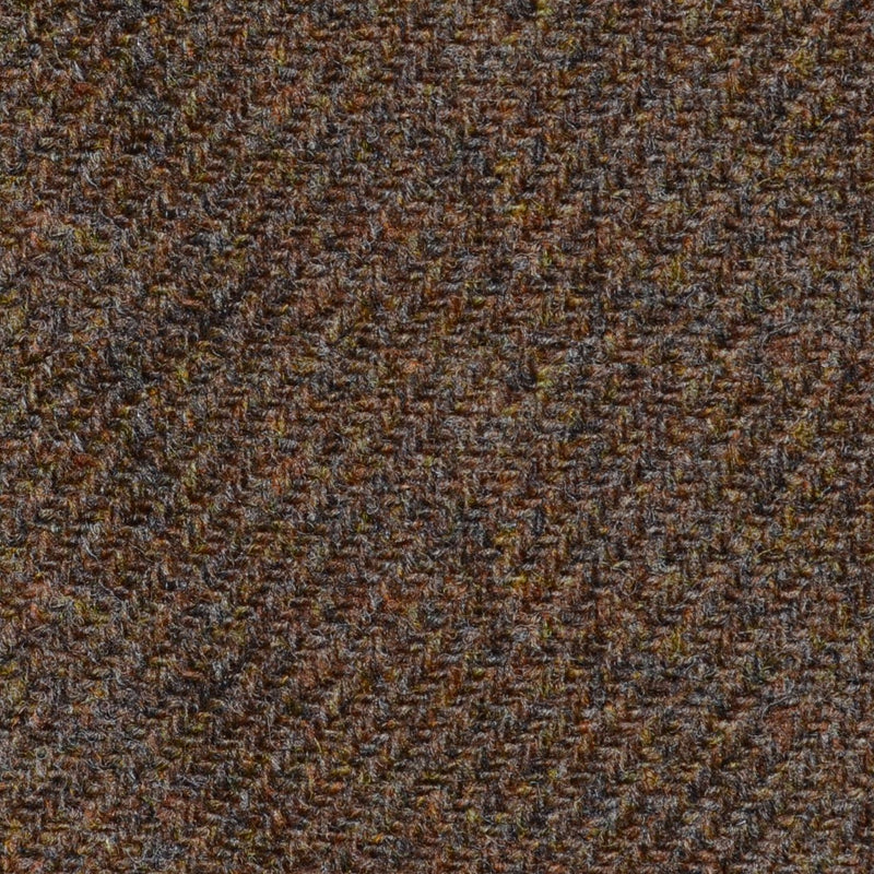 Medium Brown Marl Lambswool Tweed